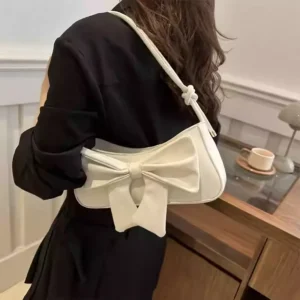 High-quality, minimalist, unique bow-tie underarm bag for women, new trendy and versatile shoulder/crossbody bag